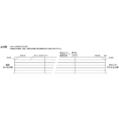 ワイヤー手すり